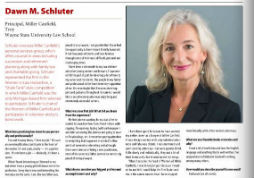 Image related to Dawn Schluter Named Among Michigan Lawyers Weekly's Women in the Law Class of 2016